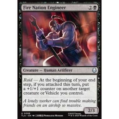 Fire Nation Engineer - Fire Nation Engineer - [TLA][NM] [Foil]
