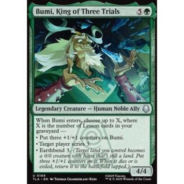 Bumi, King of Three Trials - Bumi, King of Three Trials - [TLA][NM] [Foil]