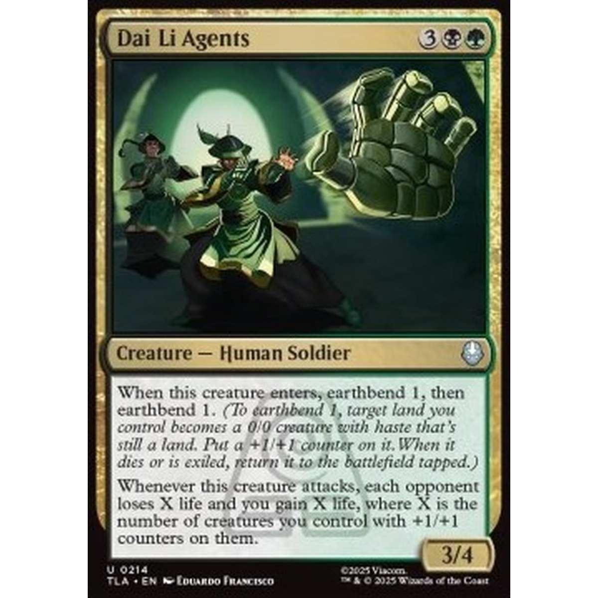 Dai Li Agents - Dai Li Agents - [TLA][NM] [Foil]