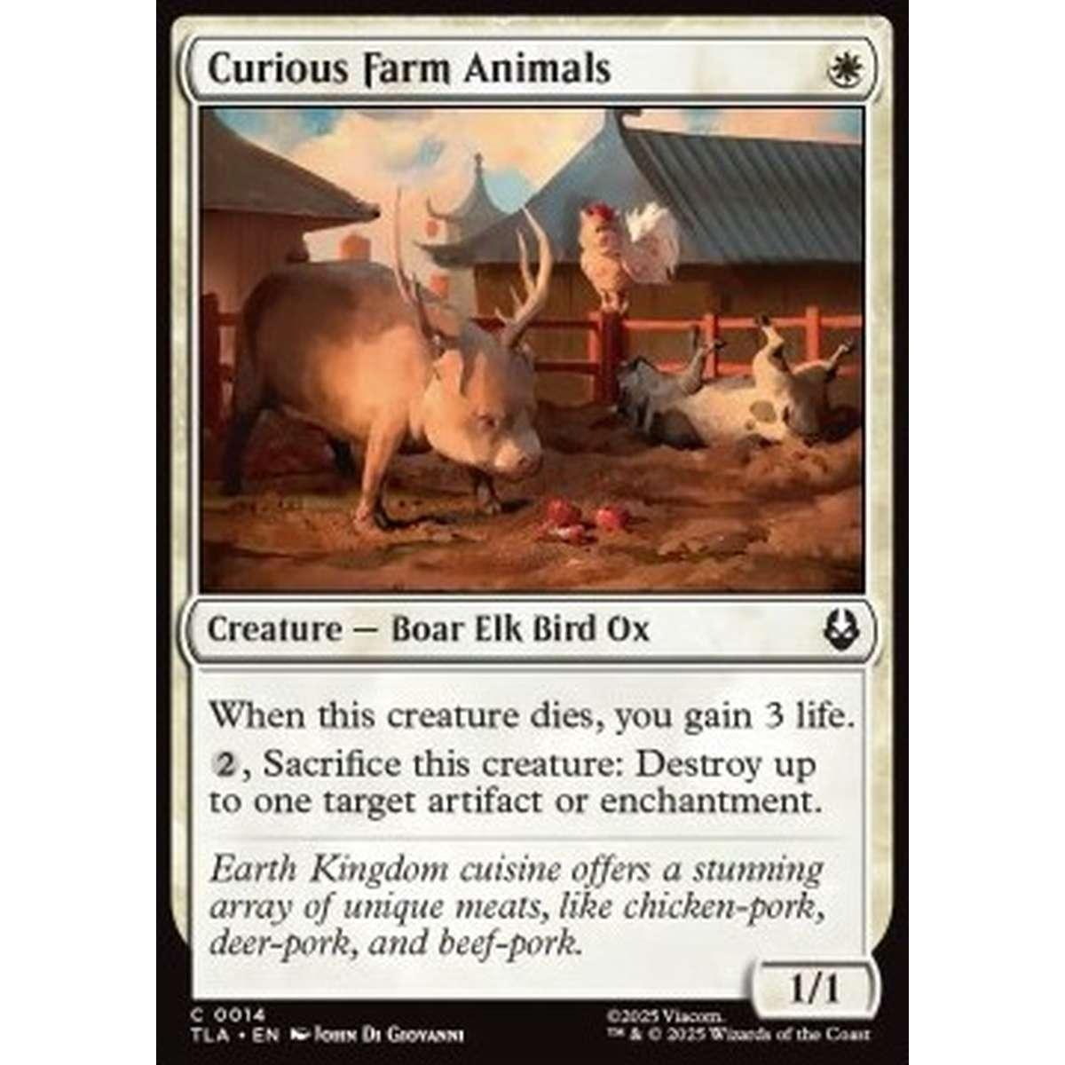 Curious Farm Animals - Curious Farm Animals - [TLA][NM] [Foil]