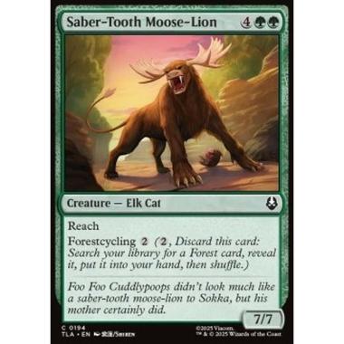 Saber-Tooth Moose-Lion - Saber-Tooth Moose-Lion - [TLA][NM] [Foil]