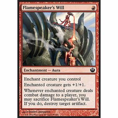 Flamespeaker's Will - VolontÃ dell'Oratore delle Fiamme - [JOU] [NM]
