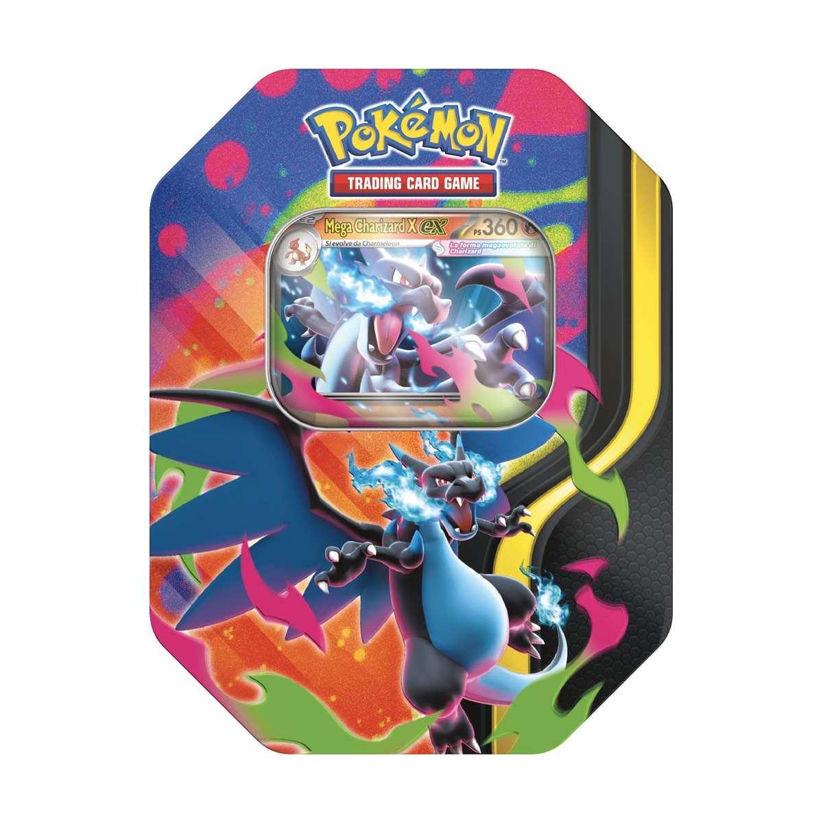 Tin da Collezione Pokemon Mega Charizard X