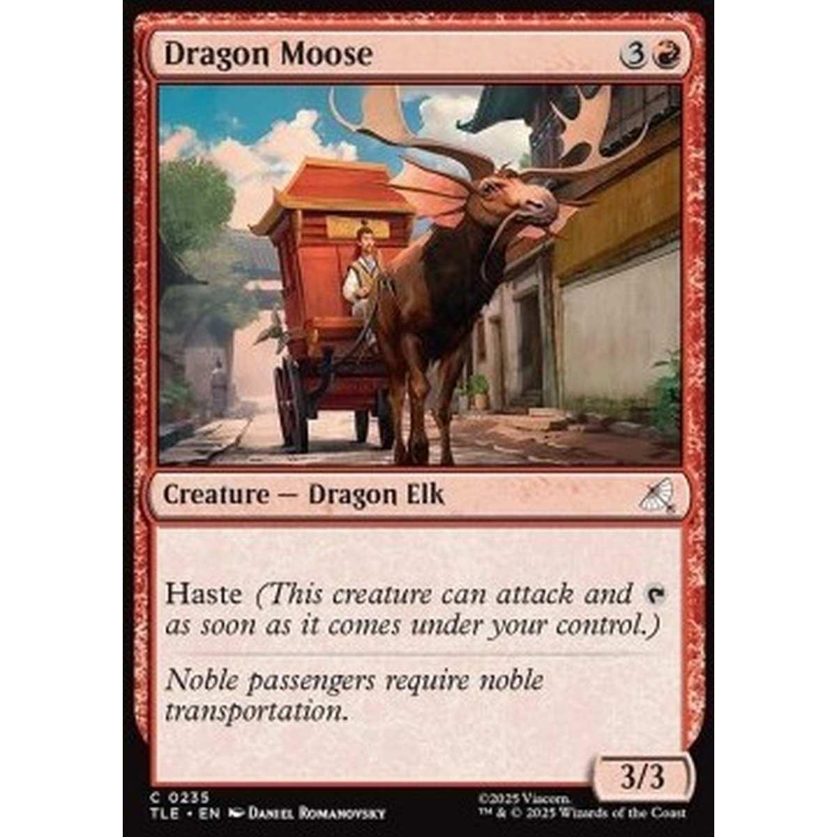 Dragon Moose (V.1) - Dragon Moose (V.1) - [TLE][NM] [Foil]
