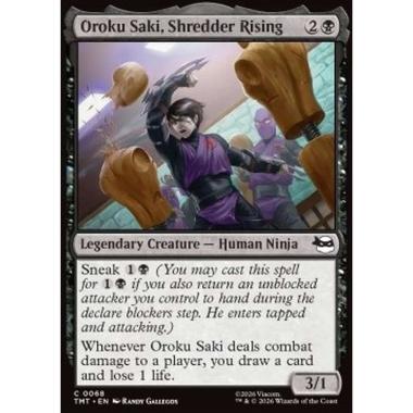 Oroku Saki, Shredder Rising - Oroku Saki, Shredder Rising - [TMT][NM]