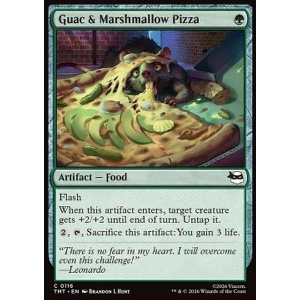 Guac & Marshmallow Pizza - Guac & Marshmallow Pizza - [TMT][NM]