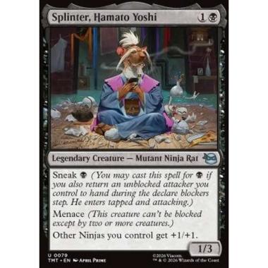 Splinter, Hamato Yoshi - Splinter, Hamato Yoshi - [TMT][NM]