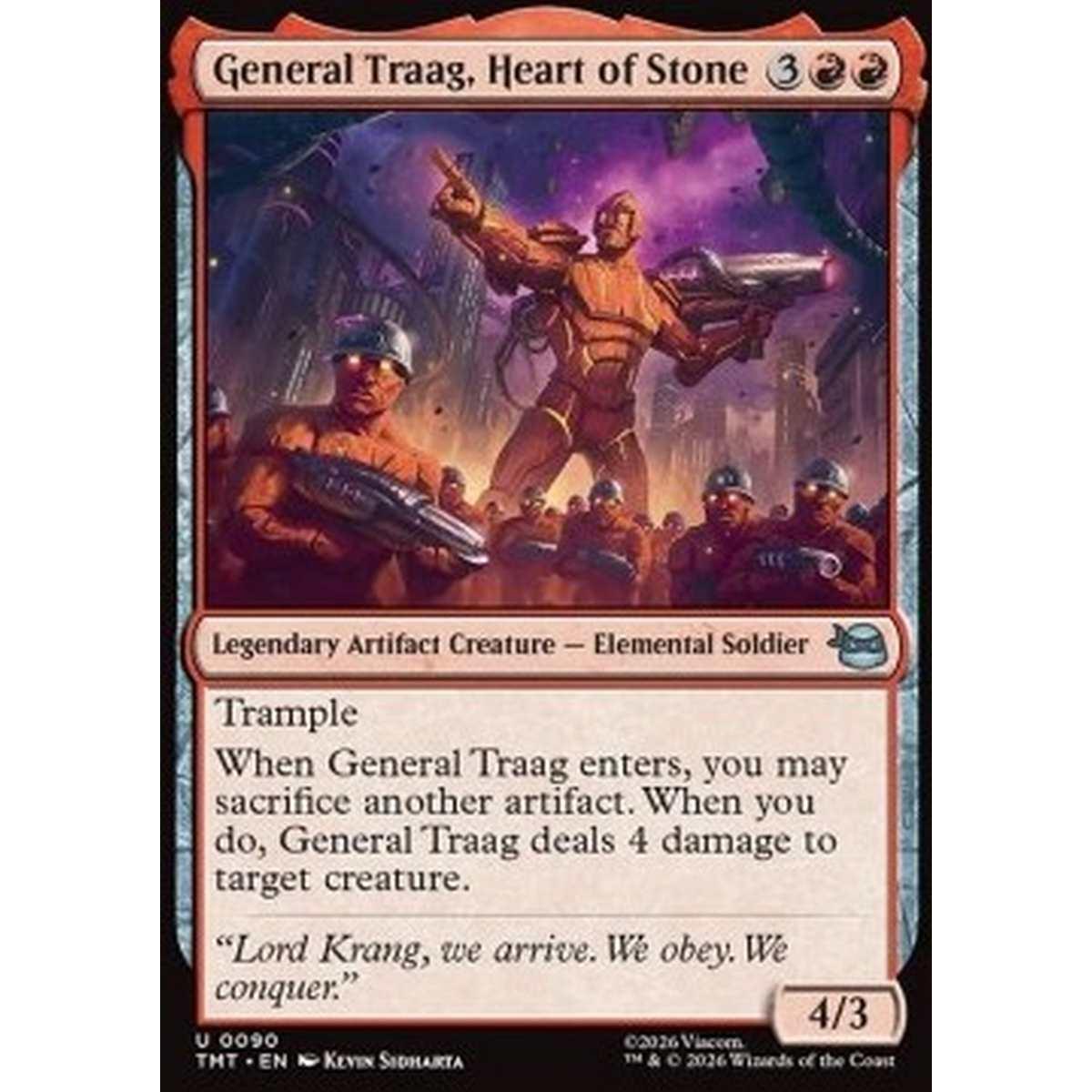 General Traag, Heart of Stone - General Traag, Heart of Stone - [TMT][NM]