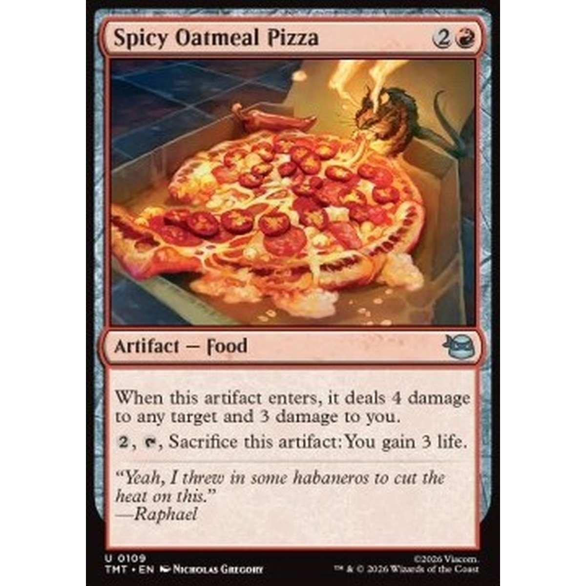 Spicy Oatmeal Pizza - Spicy Oatmeal Pizza - [TMT][NM]
