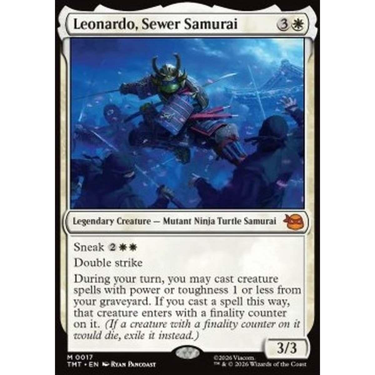 Leonardo, Sewer Samurai - Leonardo, Sewer Samurai - [TMT][NM]