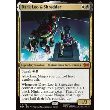 Dark Leo & Shredder - Dark Leo & Shredder - [TMT][NM]