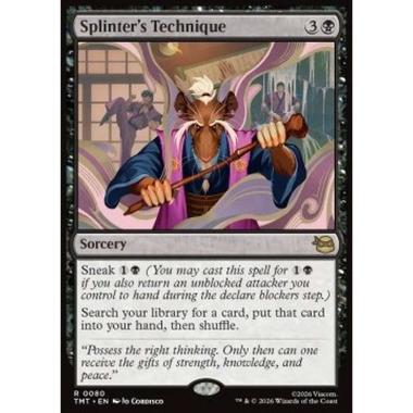 Splinter's Technique - Splinter's Technique - [TMT][NM]