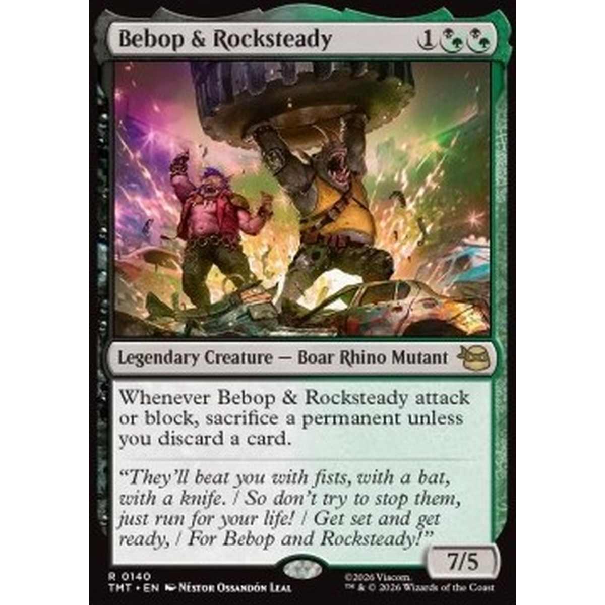 Bebop & Rocksteady - Bebop & Rocksteady - [TMT][NM]
