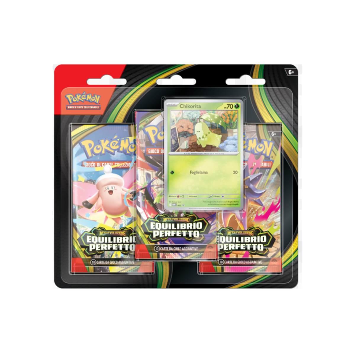 Equilibrio Perfetto 3 Bustine/Pack Blister con promo Chikorita Italiano