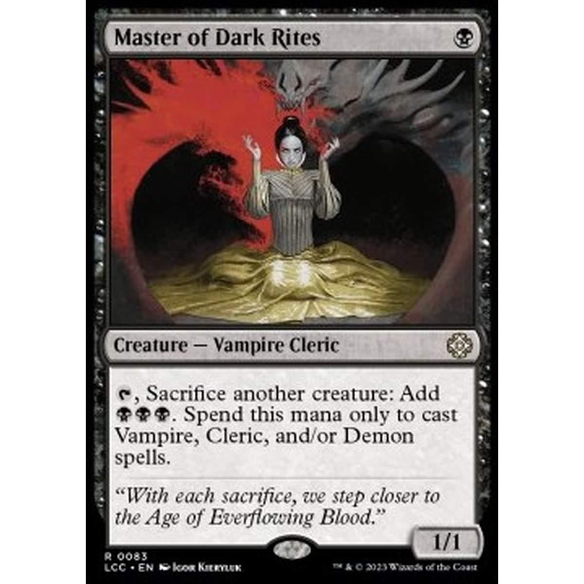 Master of Dark Rites - Master of Dark Rites - [LCC][NM]