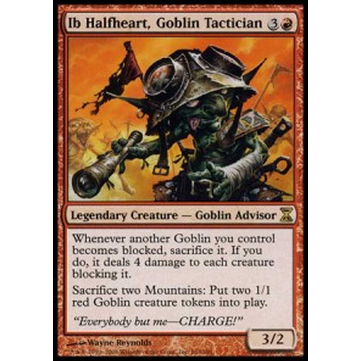 Ib Halfheart, Goblin Tactician - Ib Mezzocuore, Stratega Goblin - [TSP][EX]