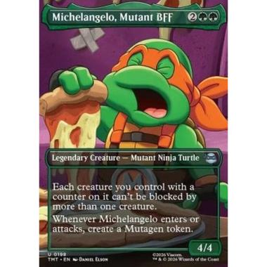 Michelangelo, Mutant BFF - Michelangelo, Mutant BFF - [XTMT][NM]