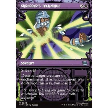 Shredder's Technique - Shredder's Technique - [XTMT][NM]