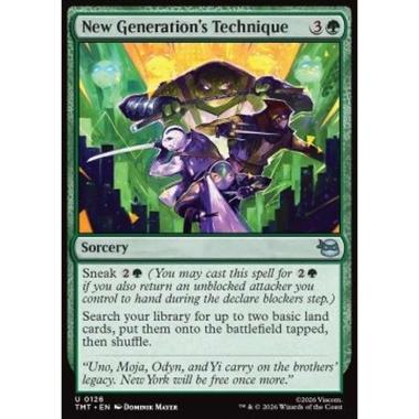 New Generation's Technique - New Generation's Technique - [TMT][NM] [Foil]