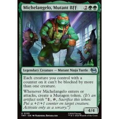 Michelangelo, Mutant BFF - Michelangelo, Mutant BFF - [TMT][NM] [Foil]
