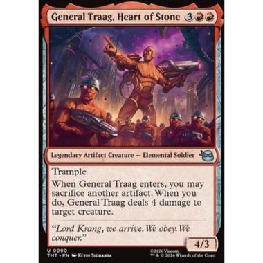 General Traag, Heart of Stone - General Traag, Heart of Stone - [TMT][NM] [Foil]