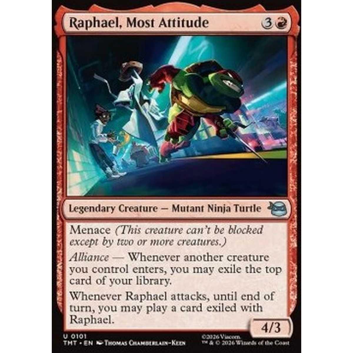 Raphael, Most Attitude - Raphael, Most Attitude - [TMT][NM] [Foil]