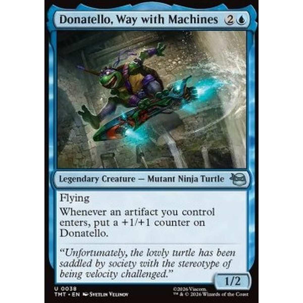 Donatello, Way with Machines - Donatello, Way with Machines - [TMT][NM] [Foil]