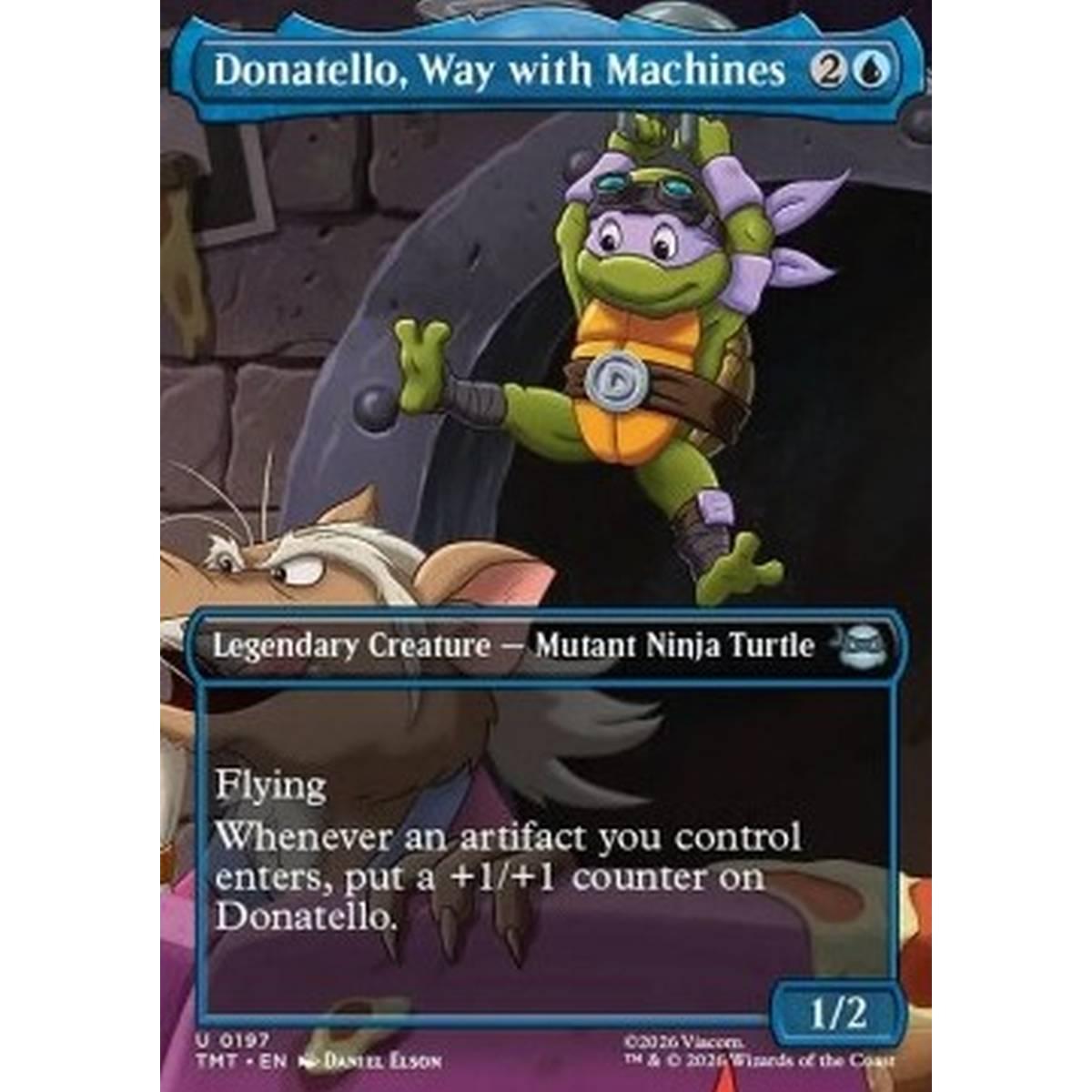 Donatello, Way with Machines - Donatello, Way with Machines - [XTMT][NM] [Foil]