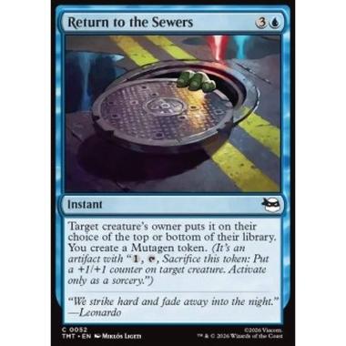 Return to the Sewers - Return to the Sewers - [TMT][NM] [Foil]