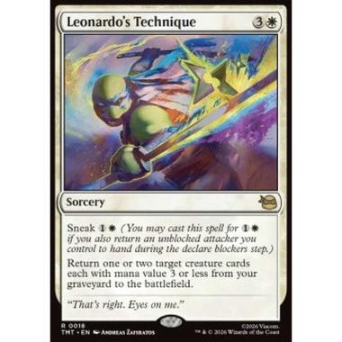 Leonardo's Technique - Leonardo's Technique - [TMT][NM] [Foil]