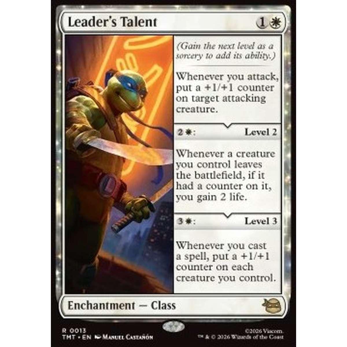 Leader's Talent - Leader's Talent - [TMT][NM] [Foil]