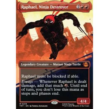 Raphael, Ninja Destroyer (V.1) - Raphael, Ninja Destroyer (V.1) - [XTMT][NM] [Foil]
