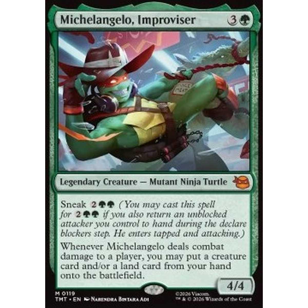 Michelangelo, Improviser - Michelangelo, Improviser - [TMT][NM] [Foil]