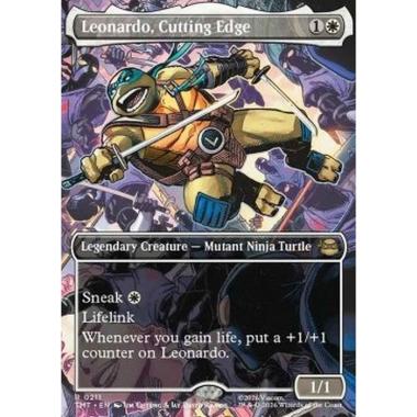 Leonardo, Cutting Edge (V.1) - Leonardo, Cutting Edge (V.1) - [XTMT][NM] [Foil]