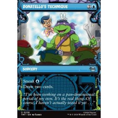 Donatello's Technique - Donatello's Technique - [XTMT][NM] [Foil]