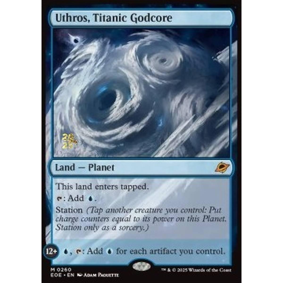 Uthros, Titanic Godcore (V.1) - Uthros, Numenucleo Titanico (V.1) - [PEOE][GD] [Foil]