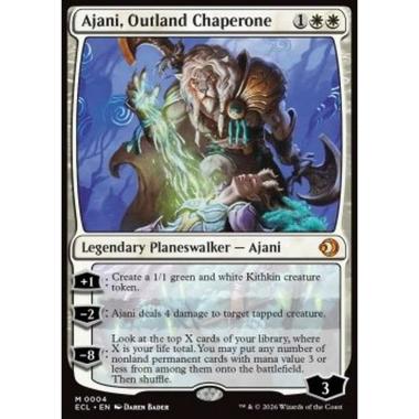 Ajani, Outland Chaperone - Ajani, Outland Chaperone - [ECL][EX]