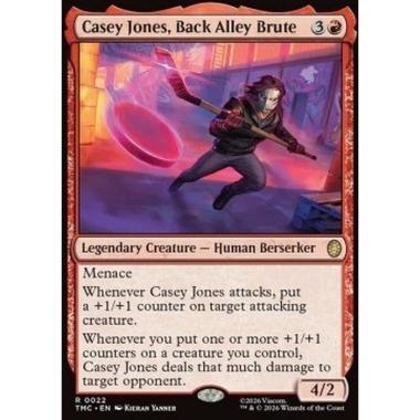 Casey Jones, Back Alley Brute - Casey Jones, Back Alley Brute - [TMC][NM]