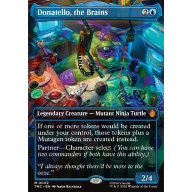 Donatello, the Brains - Donatello, the Brains - [TMC][NM] [Foil]