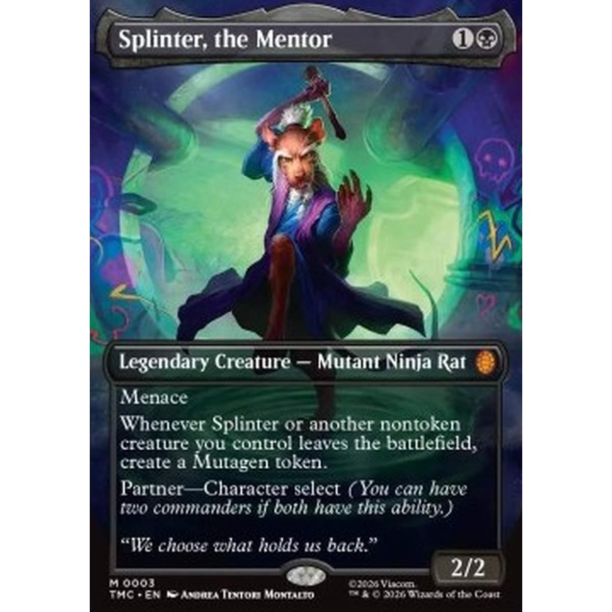 Splinter, the Mentor - Splinter, the Mentor - [TMC][NM] [Foil]