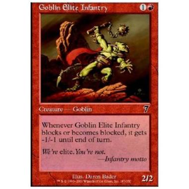 Goblin Elite Infantry - Fanteria Scelta dei Goblin - [7ED][EX]