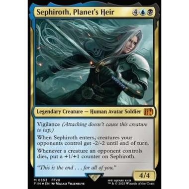 Sephiroth, Planet's Heir (V.2) - Sephiroth, Planet's Heir (V.2) - [XFIN][NM] [Foil]