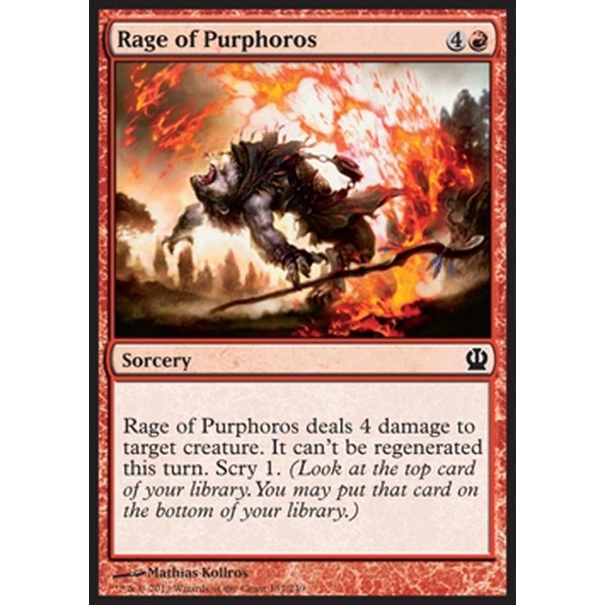 Rage of Purphoros - Furia di Purforos - [THS] [NM]