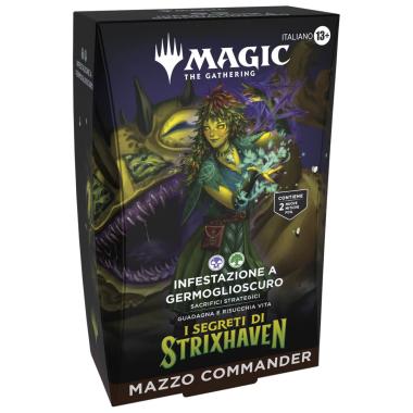 Secrets of Strixhaven - Mazzo Commander Deck Witherbloom Pestilence ITA