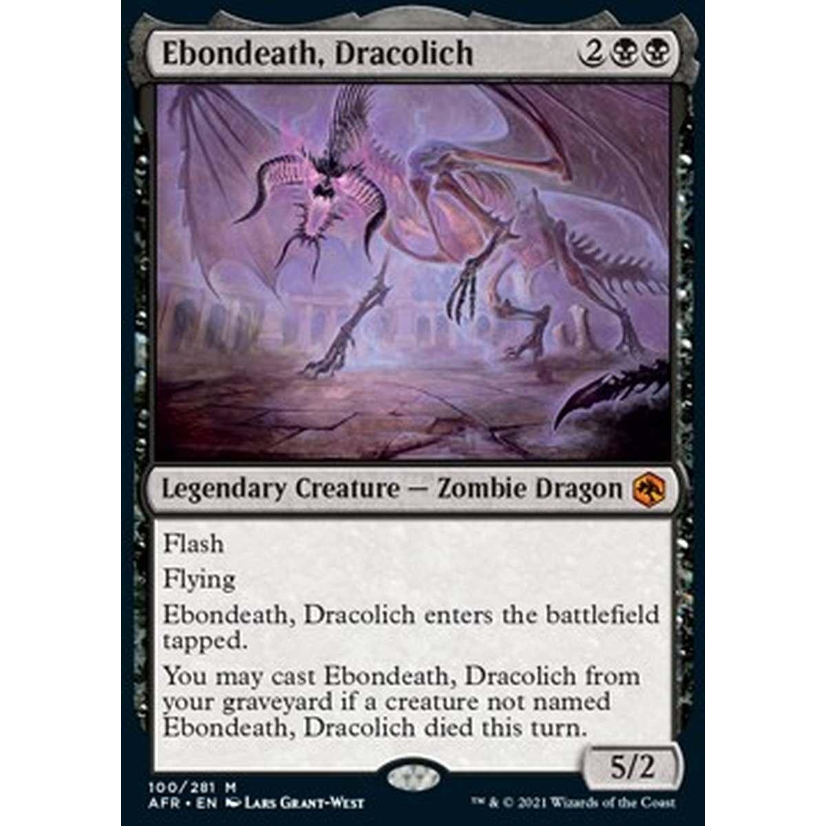 Ebondeath, Dracolich - Morte d'Ebano, il Dracolich - [AFR][NM]