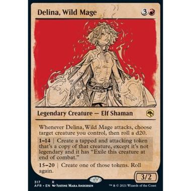 Delina, Wild Mage - Delina, Wild Mage - [XAFR][NM] [Foil]