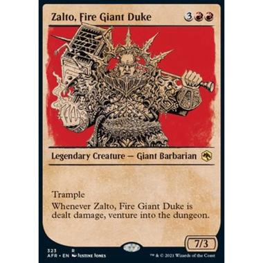 Zalto, Fire Giant Duke - Zalto, Fire Giant Duke - [XAFR][NM] [Foil]