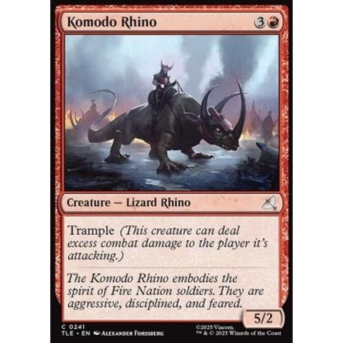 Komodo Rhino (V.1) - Komodo Rhino (V.1) - [TLE][NM] [Foil]