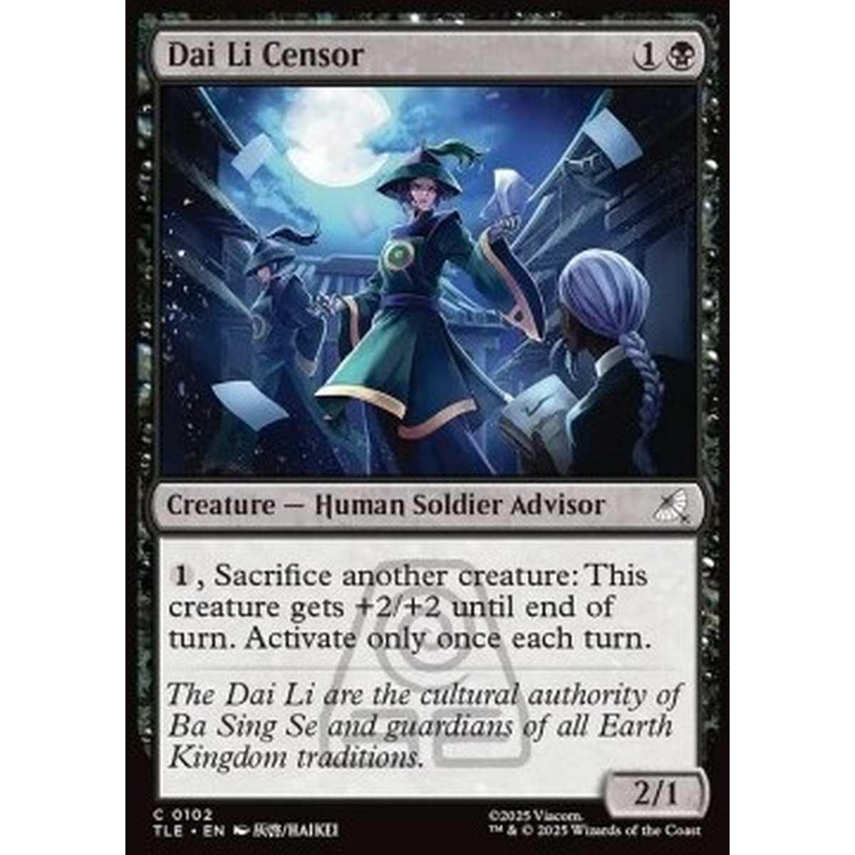 Dai Li Censor - Dai Li Censor - [TLE][NM] [Foil]