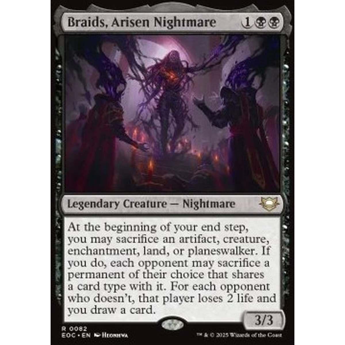 Braids, Arisen Nightmare - Braids, Arisen Nightmare - [EOC][NM]